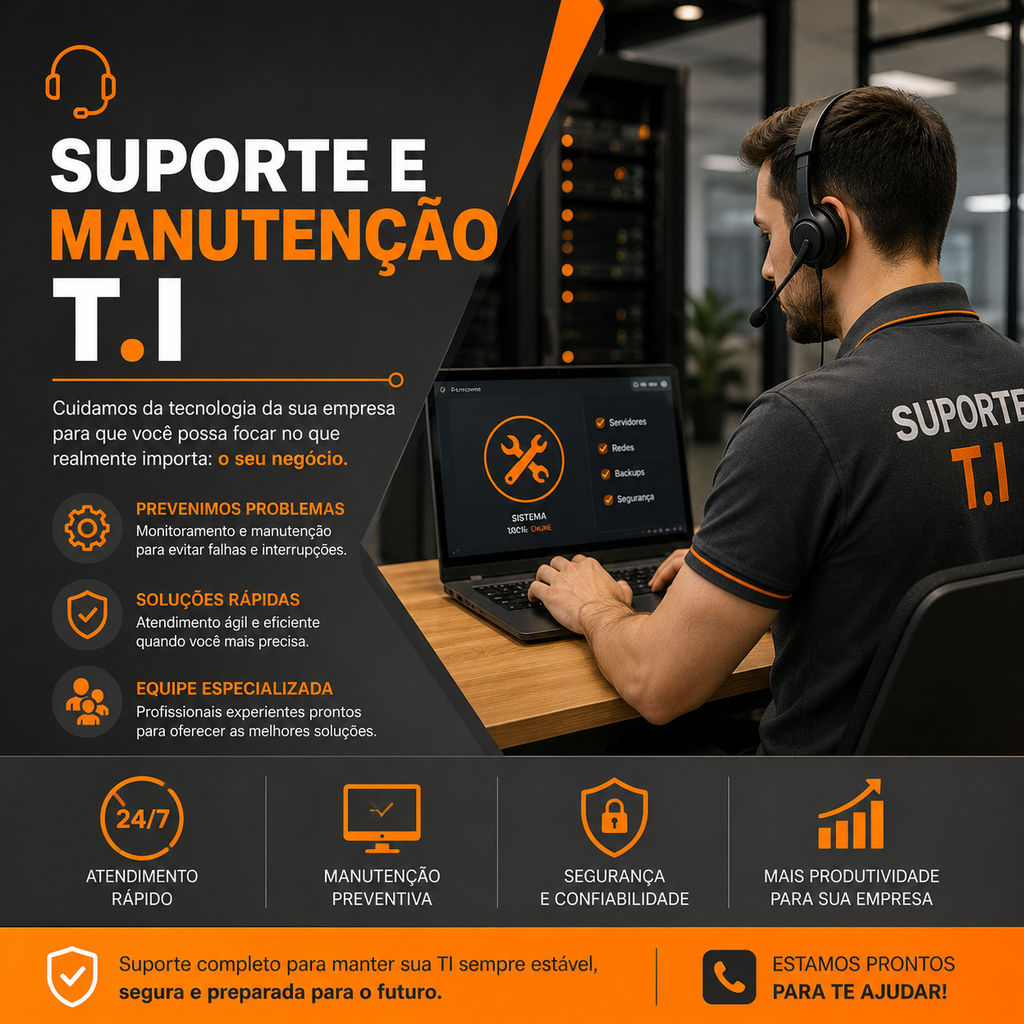 Suporte e Manutenção T.I
